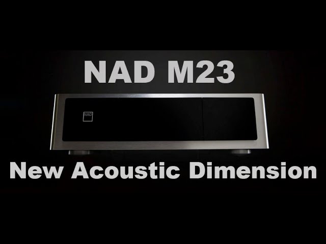 NAD M23 Amplifier: Class D Done Right!
