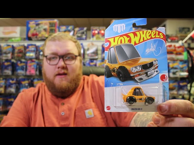 Hot Wheels Mazda RX-3 Mad Mike Unboxing & Overview!