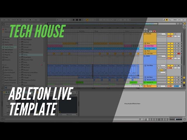 Tech House - Ableton Live Template