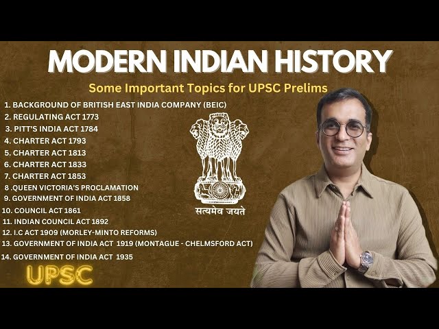 MODERN INDIAN HISTORY  IMP  Topics for UPSC  | Neeraj Rao |🧿🪬🙏🏻😊 #upsc #upscprelims  #upsc2024 #psc