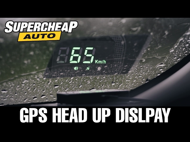 GPS Head Up Display Speedo (HUD) // Supercheap Auto