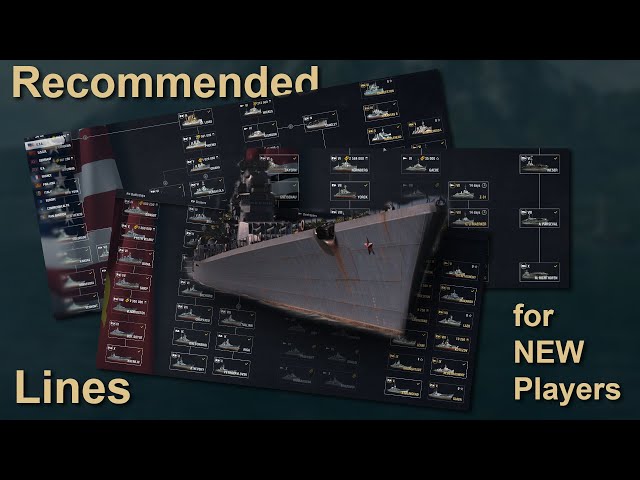 Best ship lines for new players | World of Warships
