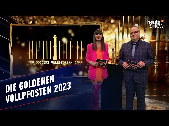 Wer hat 2023 richtig verkackt? Larissa verleiht die goldenen Vollpfosten | heute-show vom 15.12.2023
