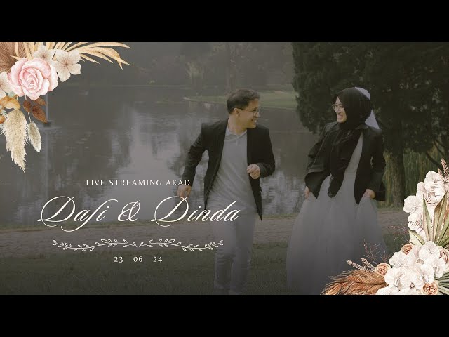 Live: Akad Nikah Dafi & Dinda #DINDAFInitelytogether