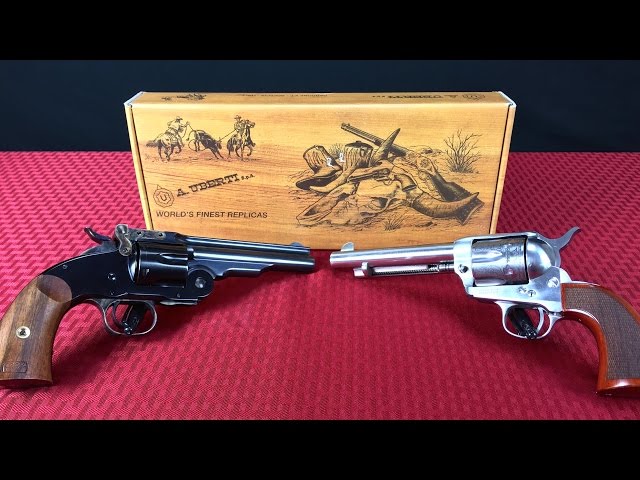 Colt SAA & S&W Model 3 Cowboy Guns by Uberti