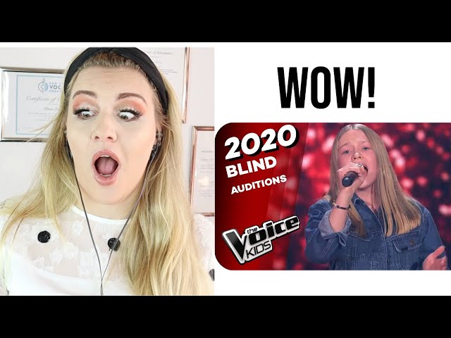 Gesangslehrerin Analysiert Leona Lewis - Run (Lisa-Marie) | WINNER | The Voice Kids 2020 |