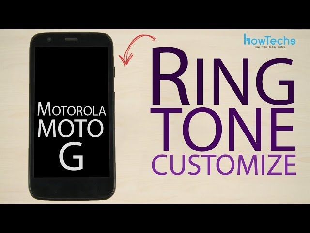 Motorola Moto G - How to customize ringtone