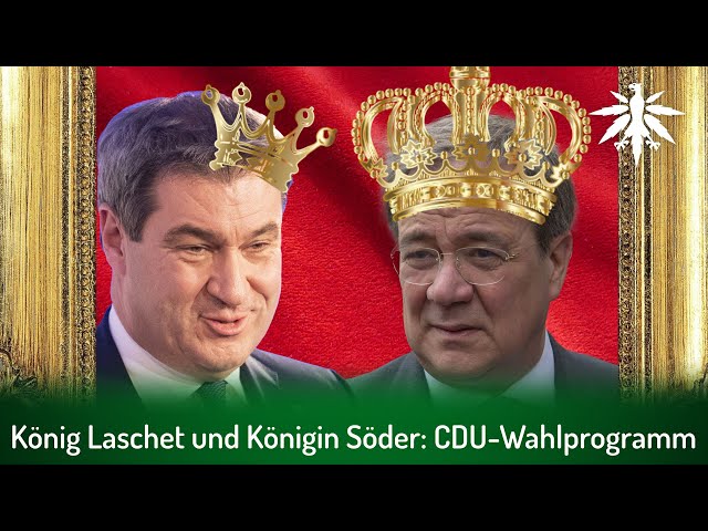 König Laschet und Königin Söder: CDU-Wahlprogramm | DHV-News # 299