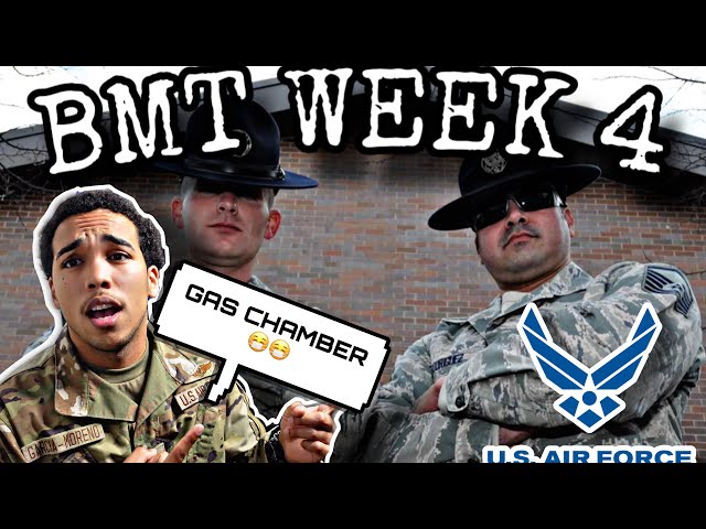 AIR FORCE BMT✈️|WEEK 4| GAS CHAMBER😷|WATCH BEFORE JOINING!