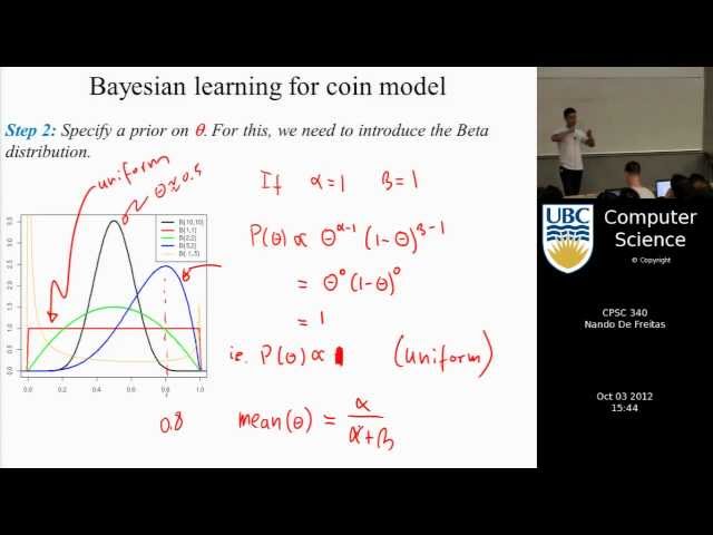 undergraduate machine learning 12: Bayesian learning