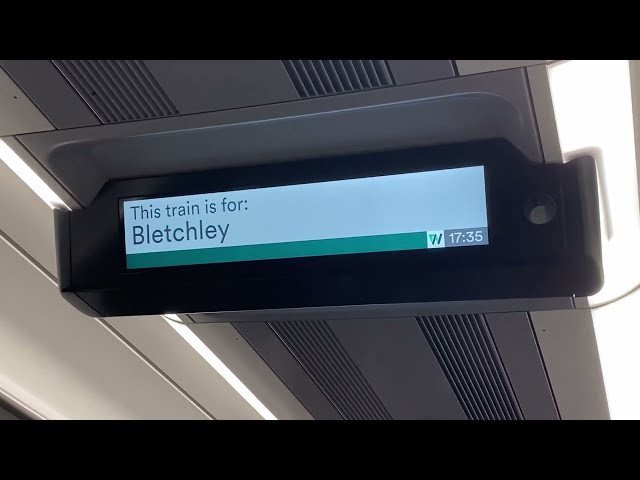 *WMR CLASS 730* London Northwestern Railway announcement for Bletchley!