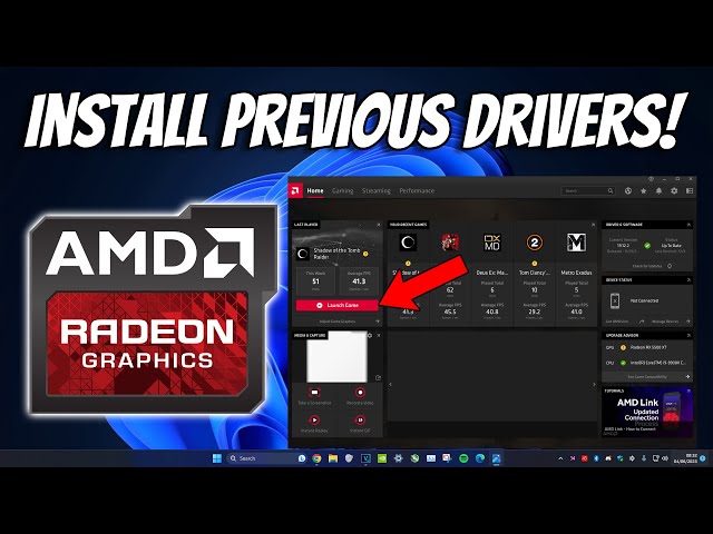 Install Previous AMD Drivers & Downgrade to Older AMD Driver Version | How To