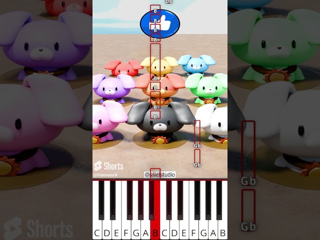 Which is your favourite Dogday? THE SMILING CRITTERS (@ssielstudio) - Octave Piano Tutorial