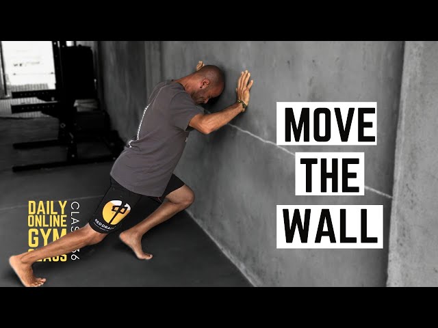 Move The Wall Isometric Challenge | At Home 5-Minute Strength Challenge