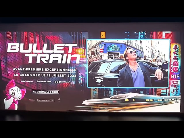 Bullet Train - Avant Première / Film Premier ( BRAD PITT), Grand Rex, Paris, France, 18th July 2022