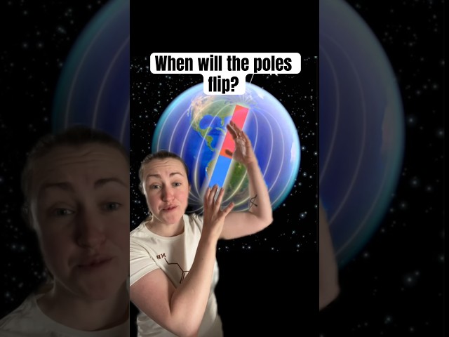 The poles will flip eventually. We just don’t know when #science