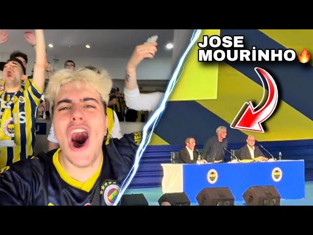 JOSE MOURİNHO'NUN İMZA TÖRENİNE GİTTİM😯 | Stadyum Vlogu 4K