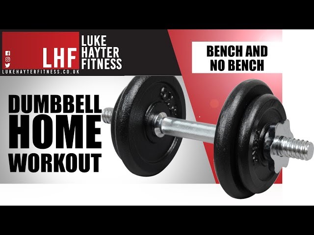 10 minute home dumbbell workout