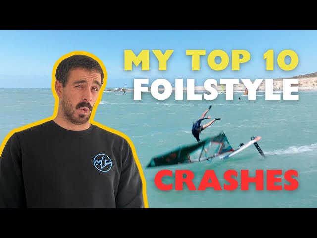My Top 10 Foilstyle Crashes SO FAR...