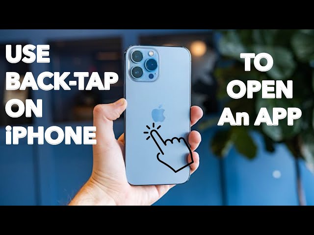 How To Use Back Tap On iPhone To Open An App Quickly!