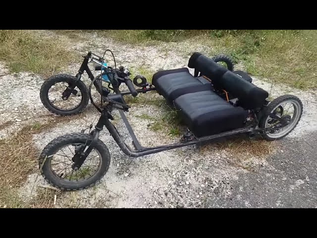 how to make  electric car part 4 (38km/h 1000w)