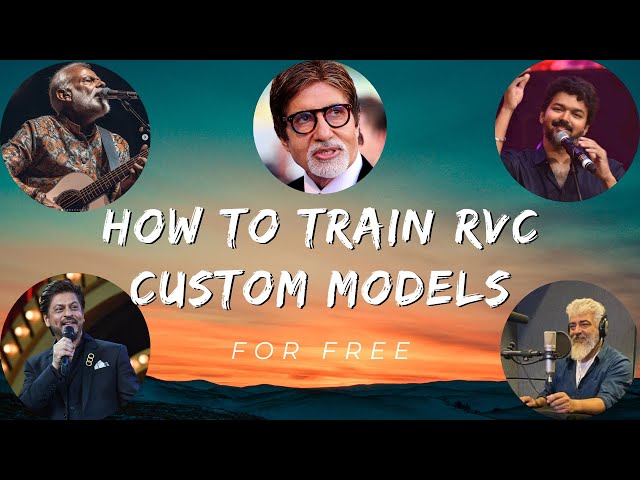 Train RVC Custom Voice Model for Any Voice [No GPU Required]