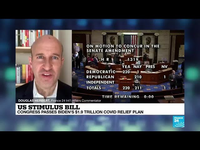 US stimulus bill: Congress passes Biden's $1.9 trillion Covid-19 relief plan