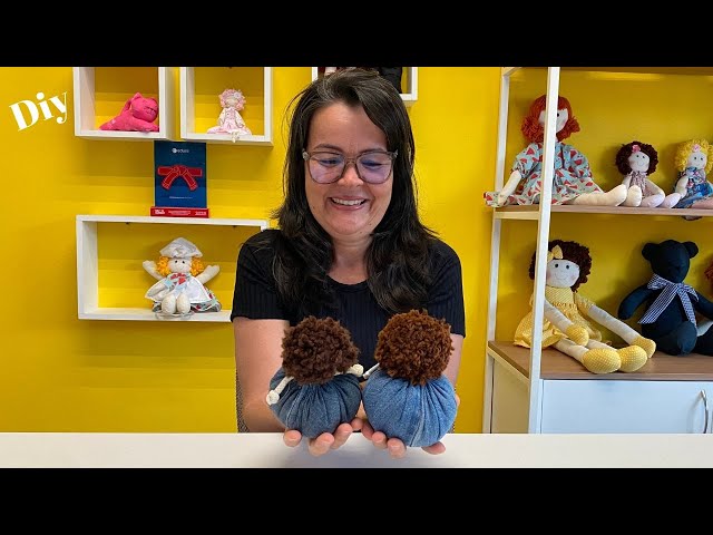 Doll With Jeans Patch Diy Crafts