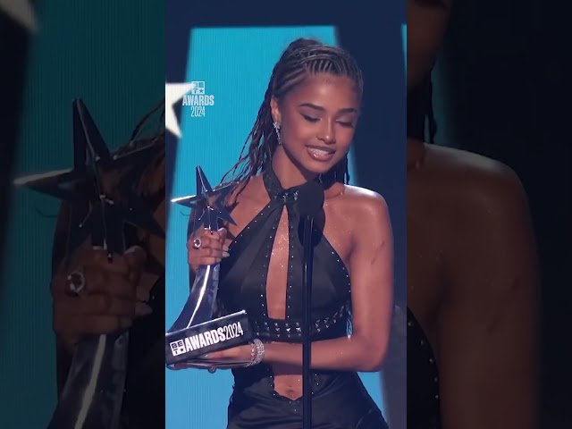 Tyla Is Too Cute While Accepting Award For Best International Act | BET Awards ‘24