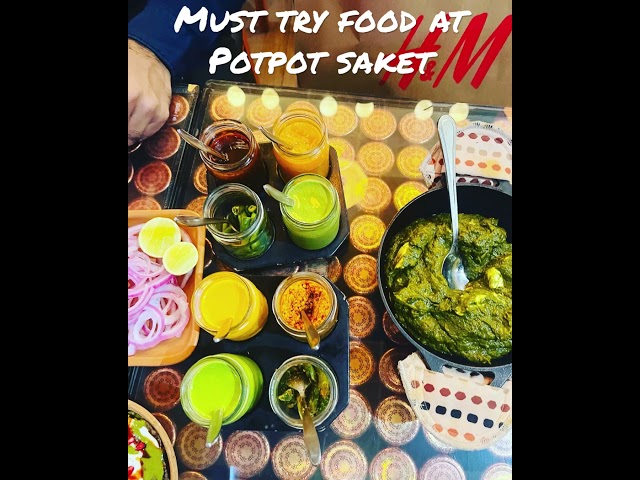 Perfect food for with all the colours at Potpot saket #potpot #colourfulfood #friends #
