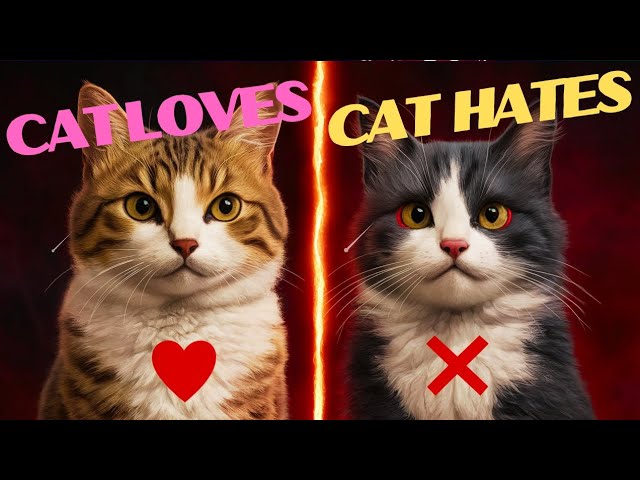 10 Surprising Loves & Hates of Cats 🖤