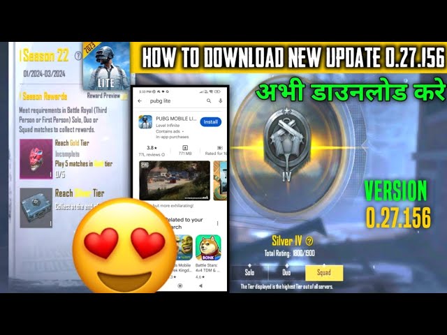 HOW TO DOWNLOAD NEW UPDATE 0.27.0 IN PUBG LITE #newupdate0.27.0