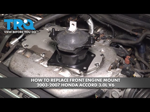 How to Replace Front Engine Mount 2003-2007 Honda Accord 3.0L V6