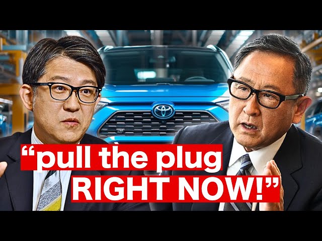 Toyota CEO’s Shocking Warning to Shut Down EVs | Electric Vehicle Problems
