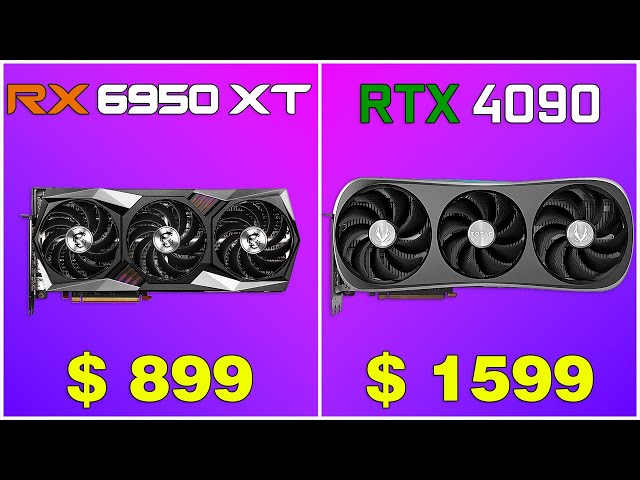 RX 6950 XT VS RTX 4090  Gaming Test in 4K | DLSS OFF