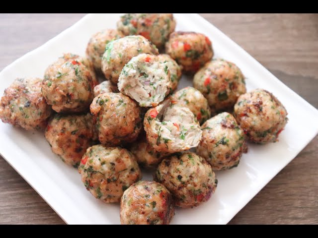 Perfect Chicken meat ball- Without Breadcrumbs | Minced Chicken balls recipe