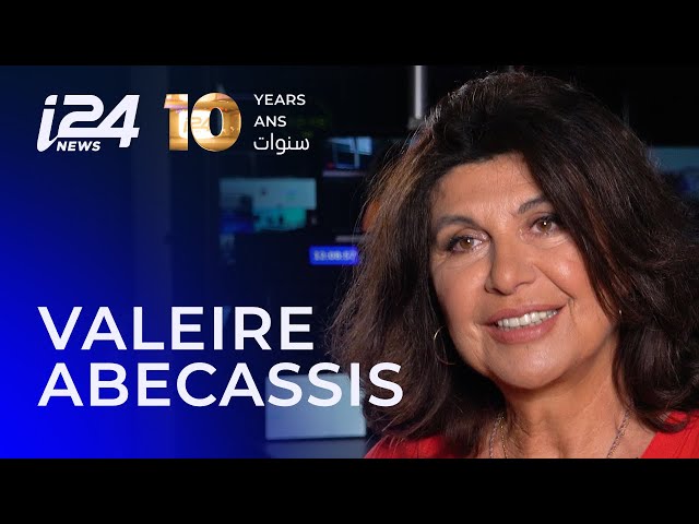 Valérie Abecassis celebrates i24NEWS 10 year anniversary