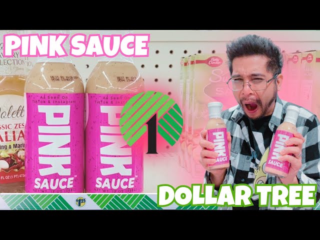 $1.25 Pink Sauce @ Dollar Tree | Taste Test and Review | Bargain Hunting