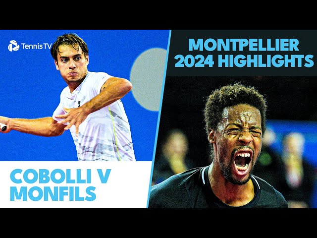 Flavio Cobolli vs Gael Monfils THRILLER 🤯 | Montpellier 2024 Highlights