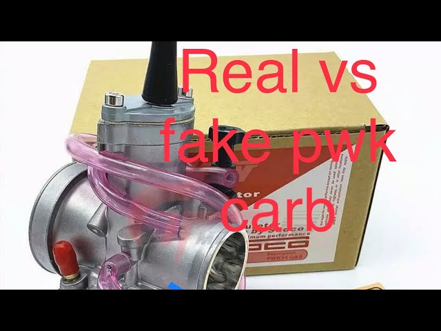 Real and fake Keihin pwk carb. Know the difference!