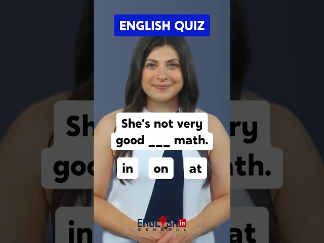 Prepositions Quiz - Test Your English Grammar