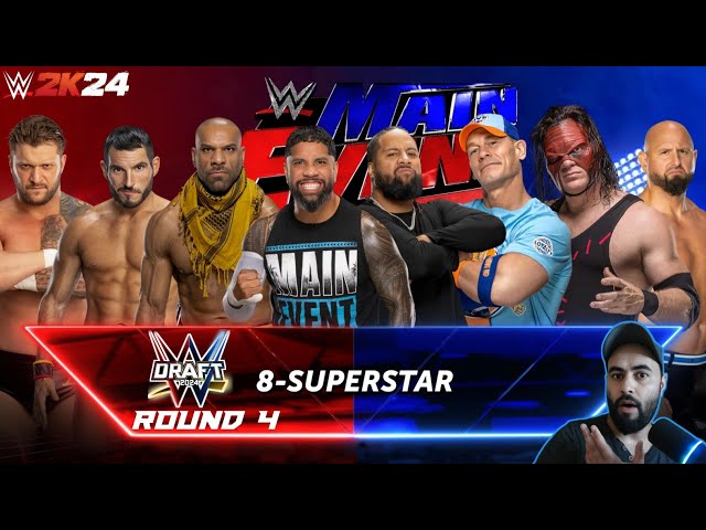 WWE 2K24 - Draft For Raw , SmackDown And Subscribers Round 4 WWE