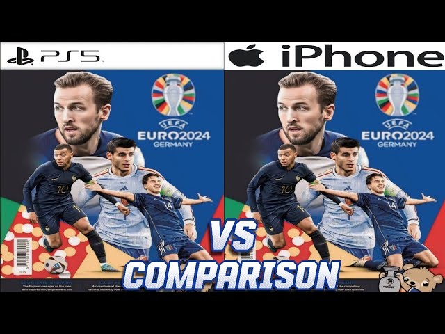 EA FC UEFA Euro 24 PS5 Vs iPhone
