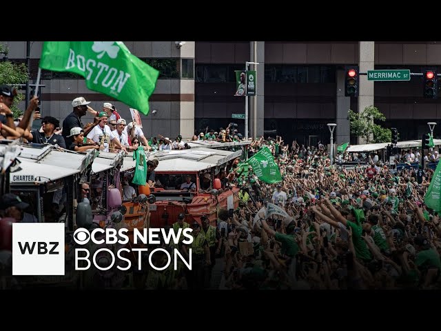 Best moments from the Celtics championship parade