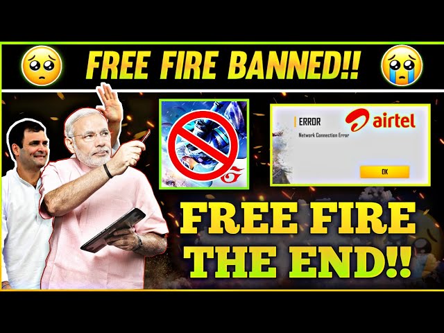 FREE FIRE BANNED OR WOT ?💔🥺 Free Fire Play Store Se Remove Kyu Hua? Network Connection Error Problem