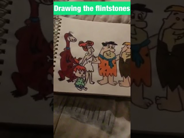 Drawing the Flintstones
