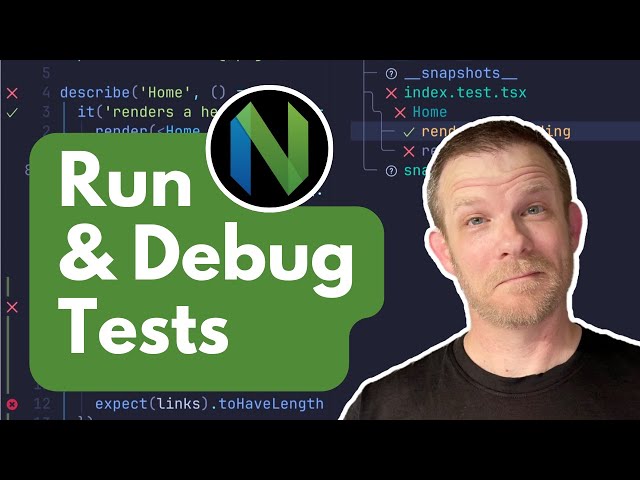 Run and Debug TypeScript Unit Tests in Neovim