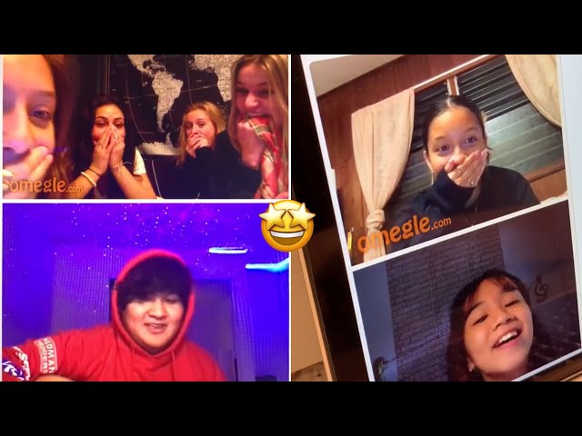 The Top Best Omegle Singing Reactions!😍😍
