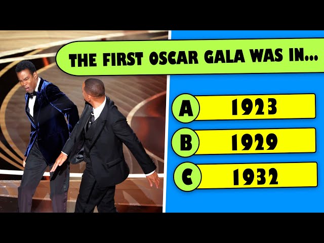 30 Questions About the Oscars 🎥💫 | Test Your Movie Knowledge with This Oscars Quiz