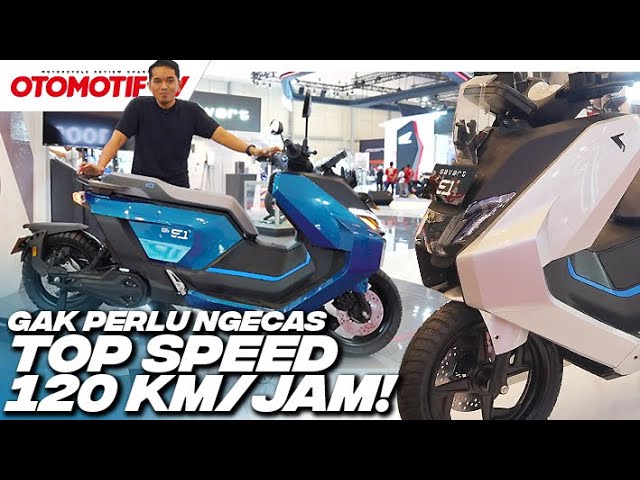 SAVART S-1P MOTOR LISTRIK ASLI INDONESIA..!!! TOP SPEED BISA 120 KM/JAM l Otomotif TV